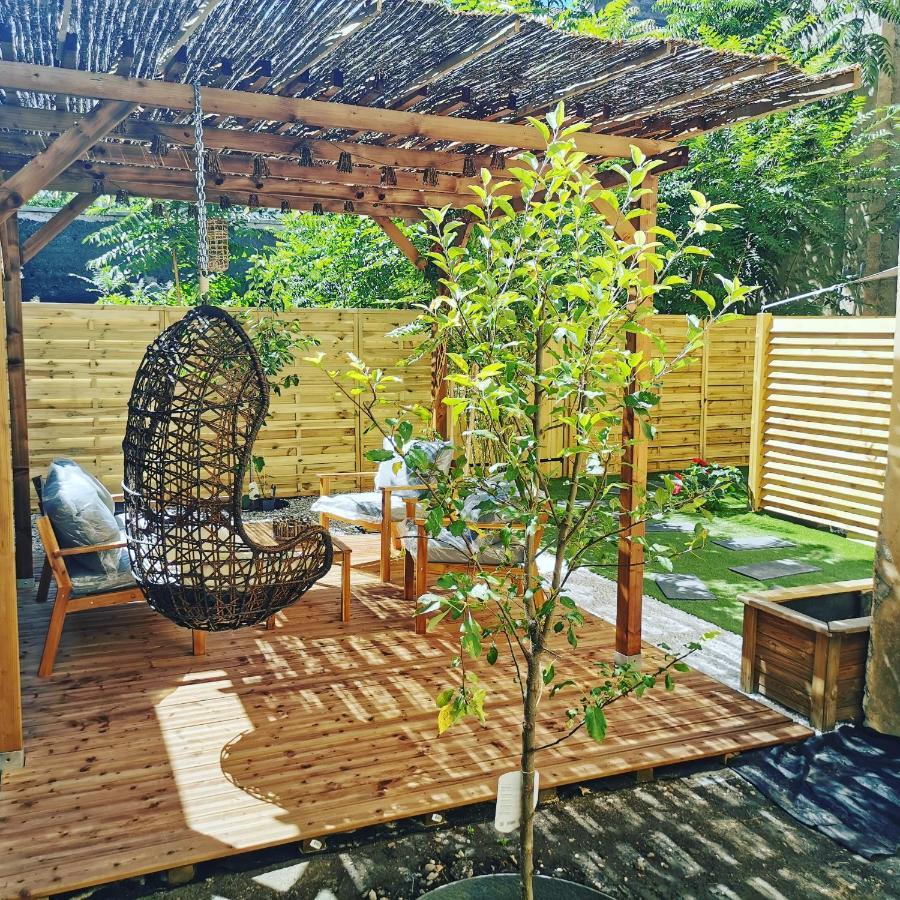Lyon Superbe Jacuzzi Vue Sur Jardin Apartment Villeurbanne Ngoại thất bức ảnh