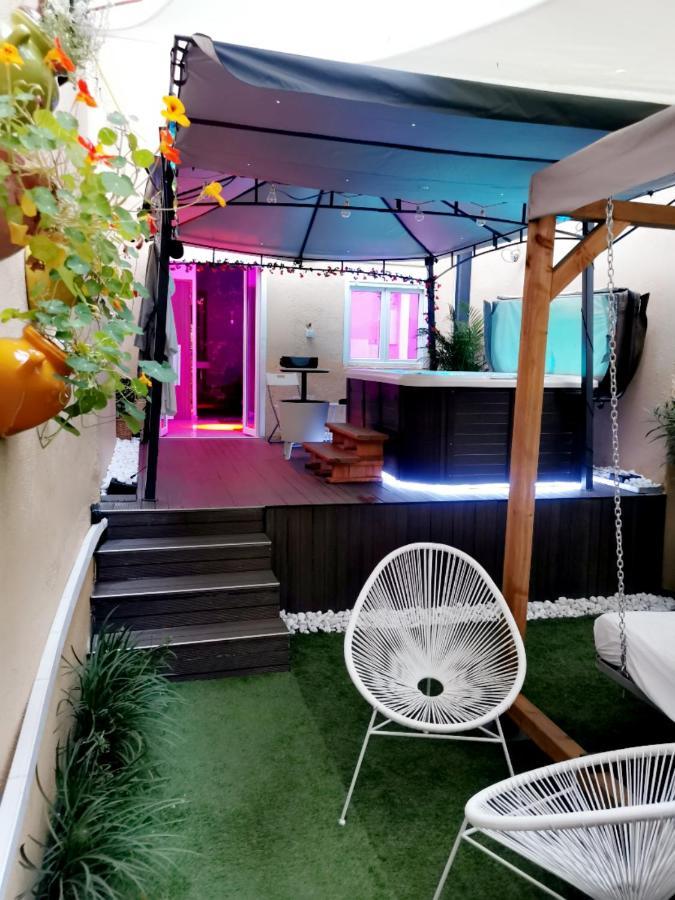 Lyon Superbe Jacuzzi Vue Sur Jardin Apartment Villeurbanne Ngoại thất bức ảnh