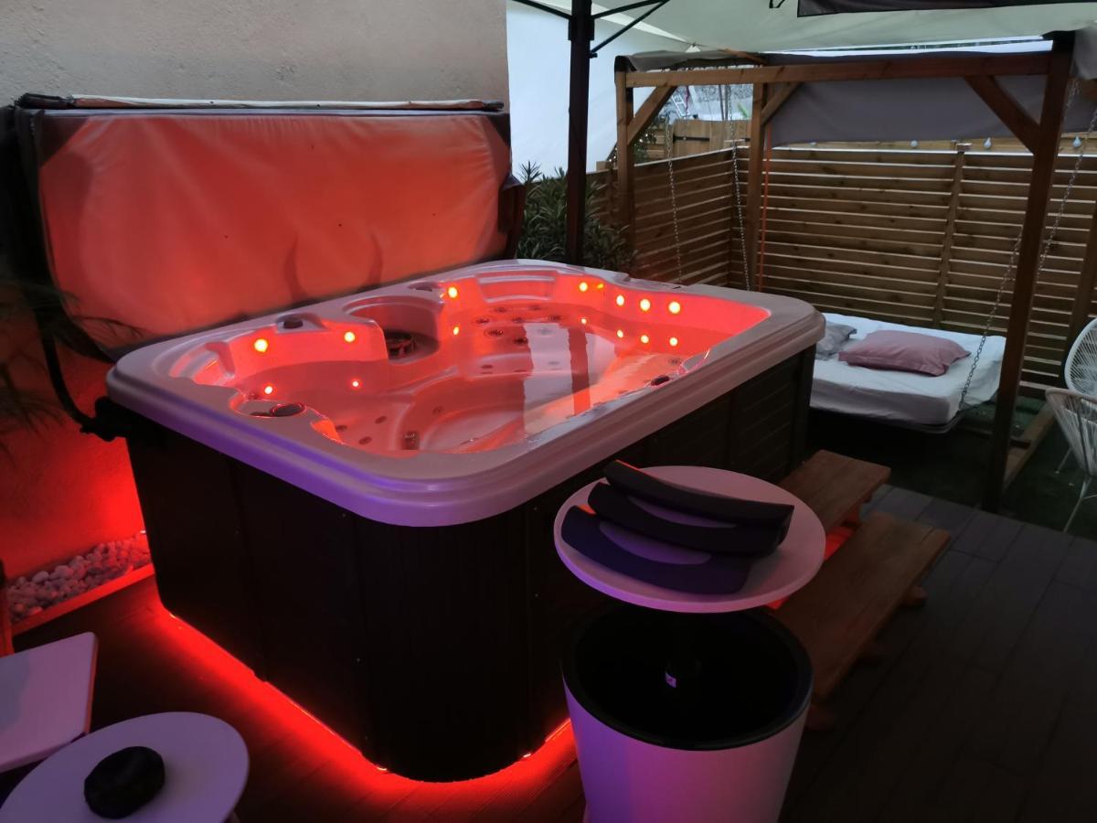Lyon Superbe Jacuzzi Vue Sur Jardin Apartment Villeurbanne Ngoại thất bức ảnh